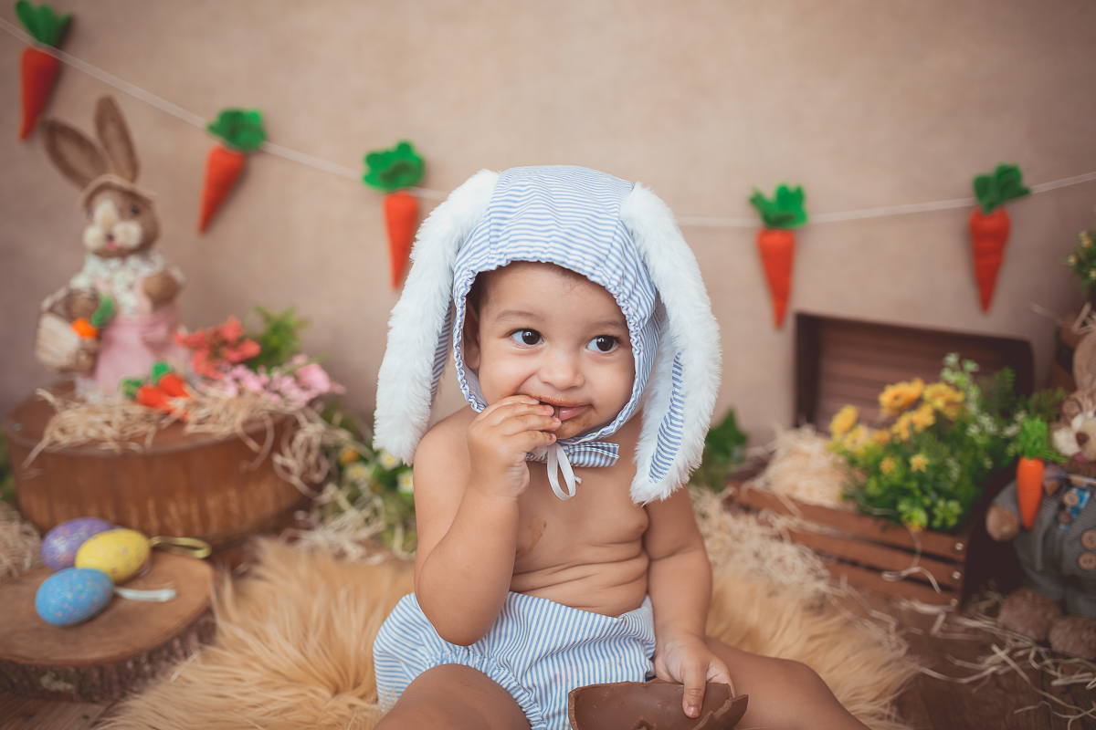 Mini sessão de Páscoa Murilo!!
