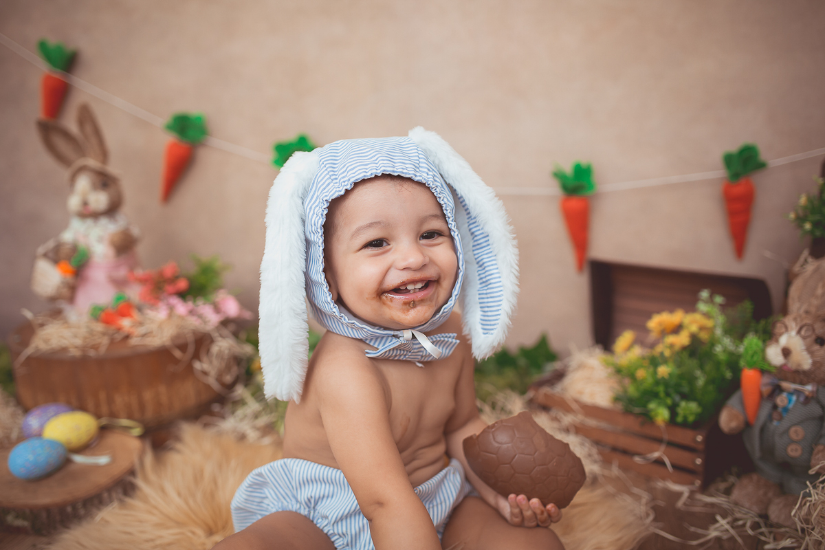 Mini sessão de Páscoa Murilo!!