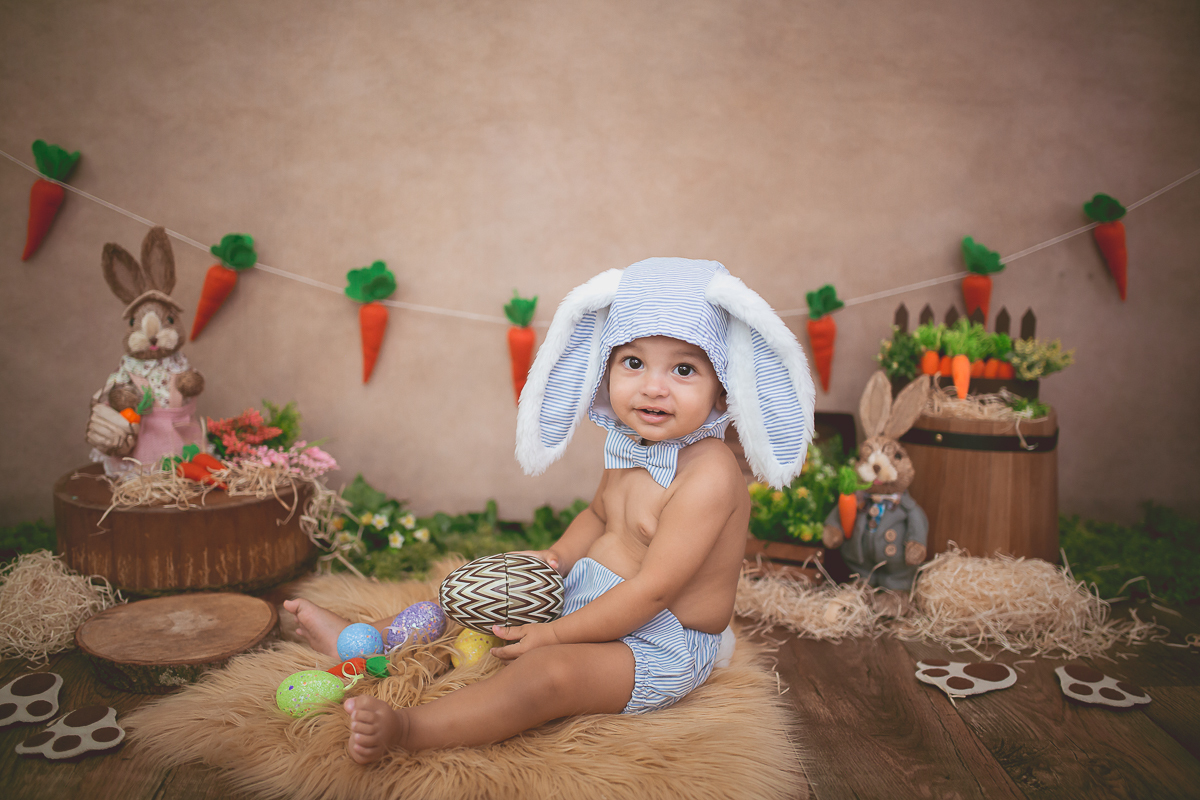 Mini sessão de Páscoa Murilo!!
