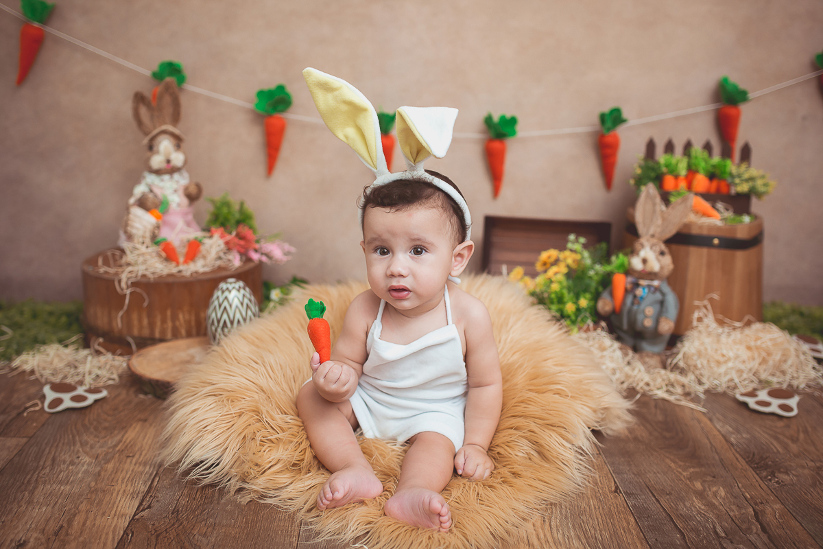 Primeira Páscoa do Arthur!! <3