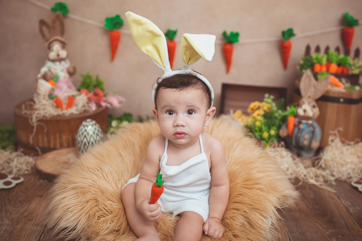 Primeira Páscoa do Arthur!! <3