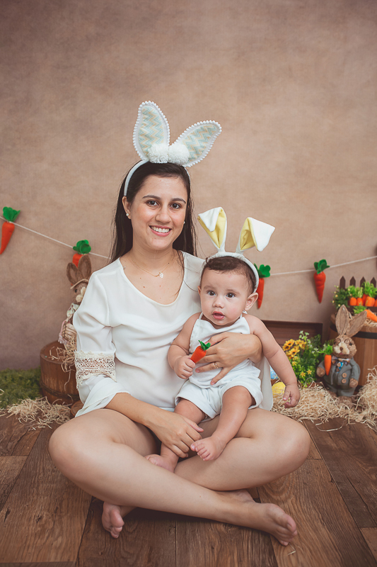 Primeira Páscoa do Arthur!! <3