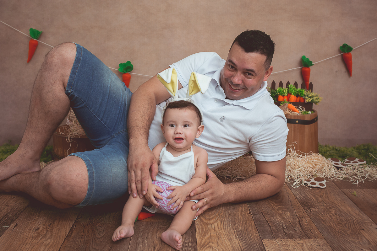 Primeira Páscoa do Arthur!! <3