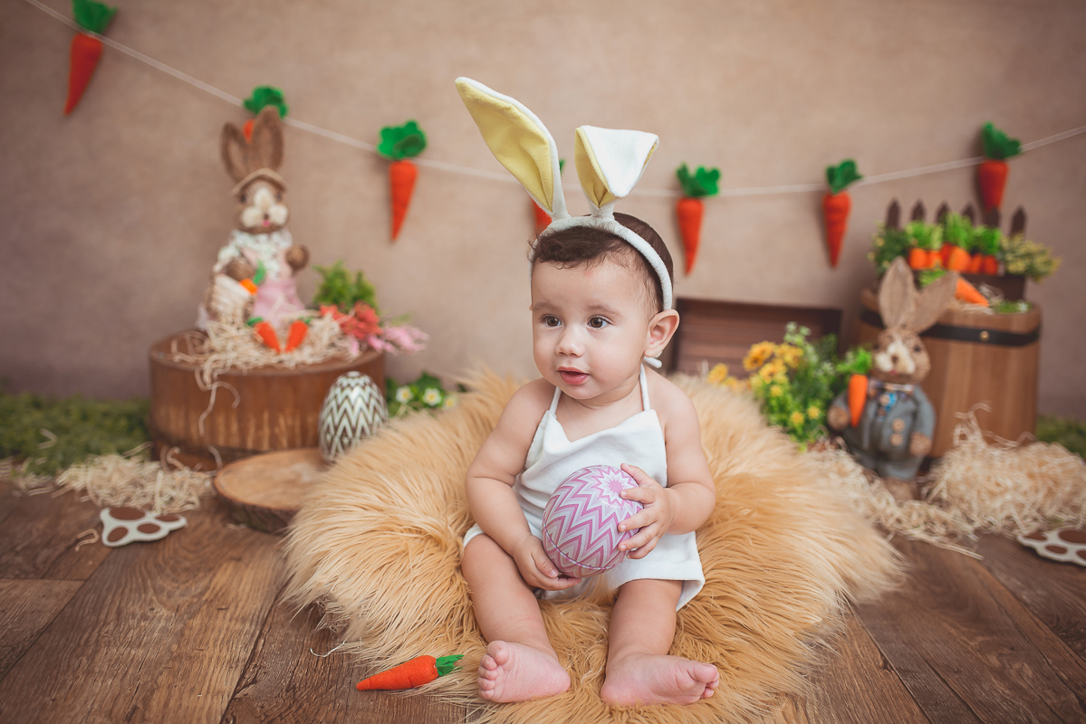 Primeira Páscoa do Arthur!! <3