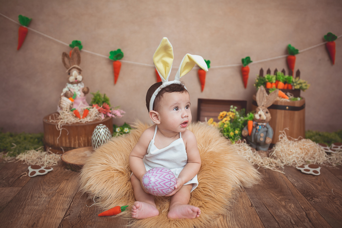 Primeira Páscoa do Arthur!! <3