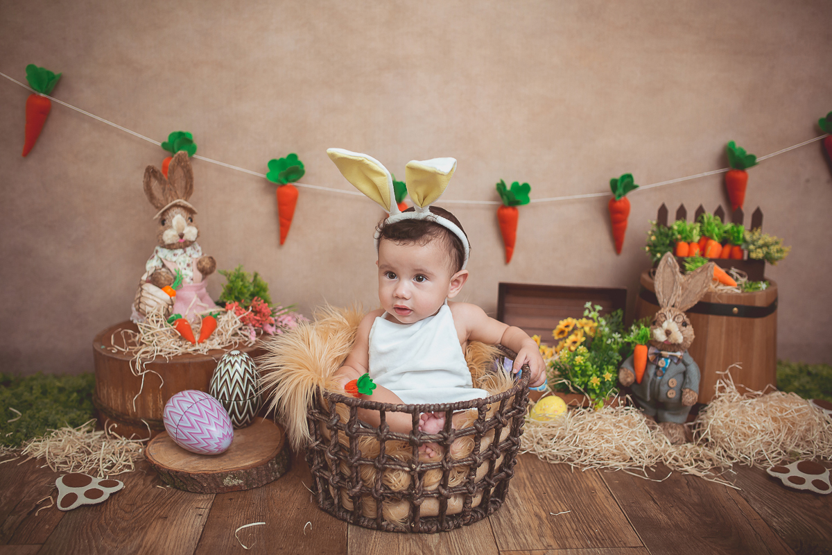 Primeira Páscoa do Arthur!! <3