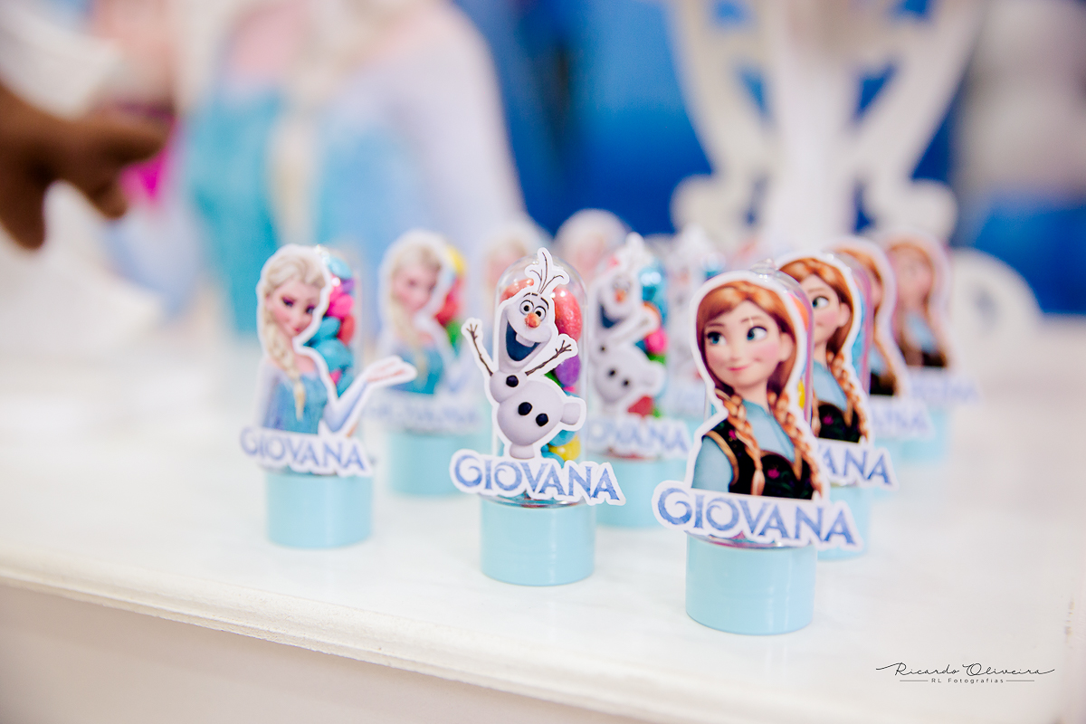 Personalizados da Giovana da Frozen