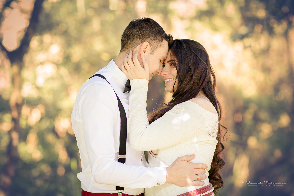 Muito amor, sendo demostrado pelo sorriso