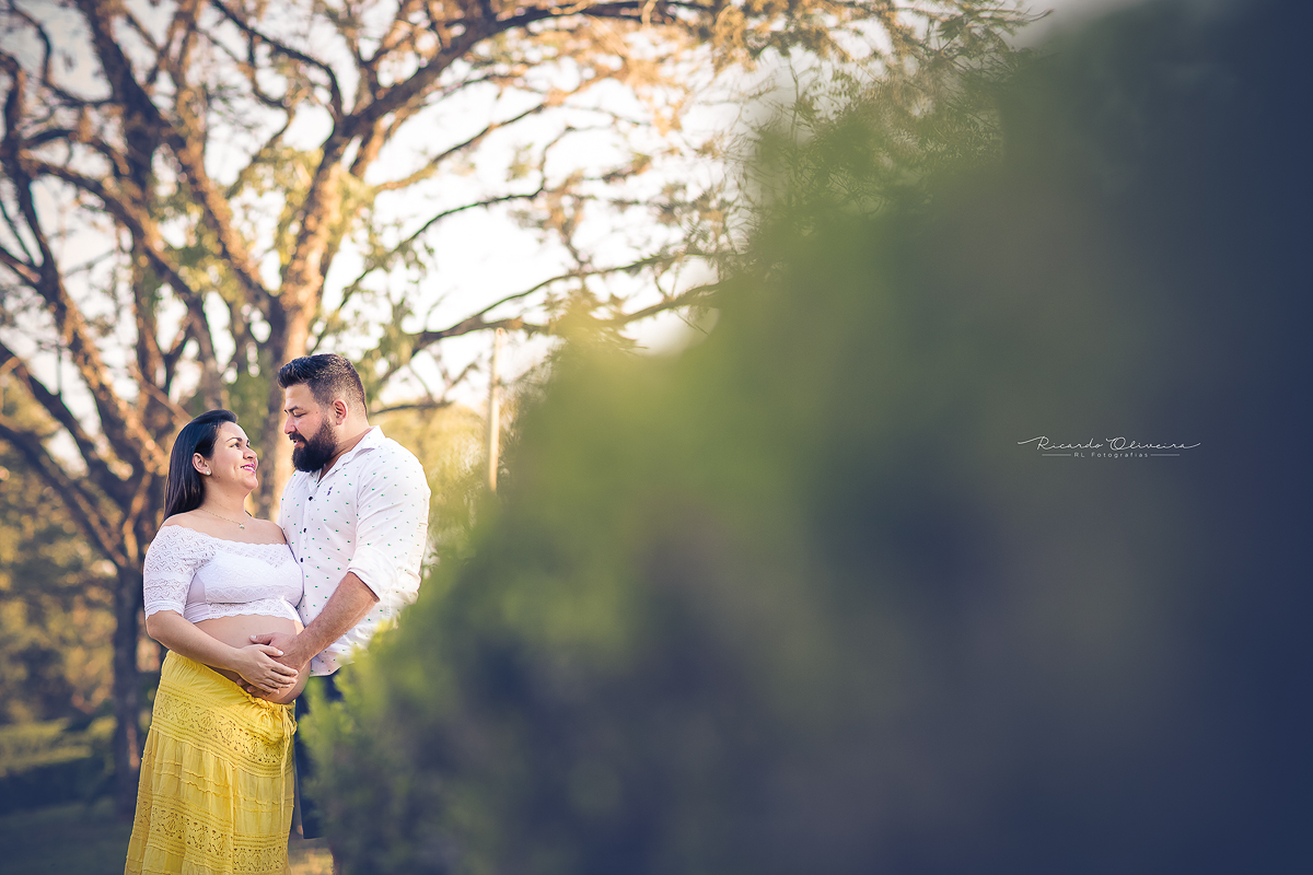 Olhar apaixonado do casal