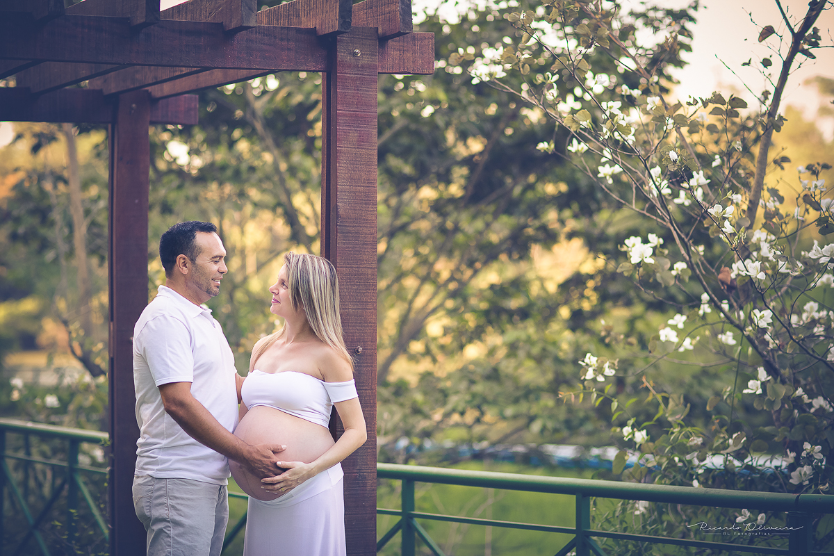 Olhar apaixonado entre o casal