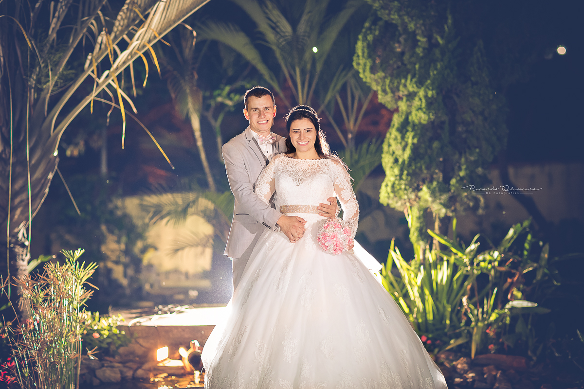 Noivos lindos, ensaio depois da cerimonia