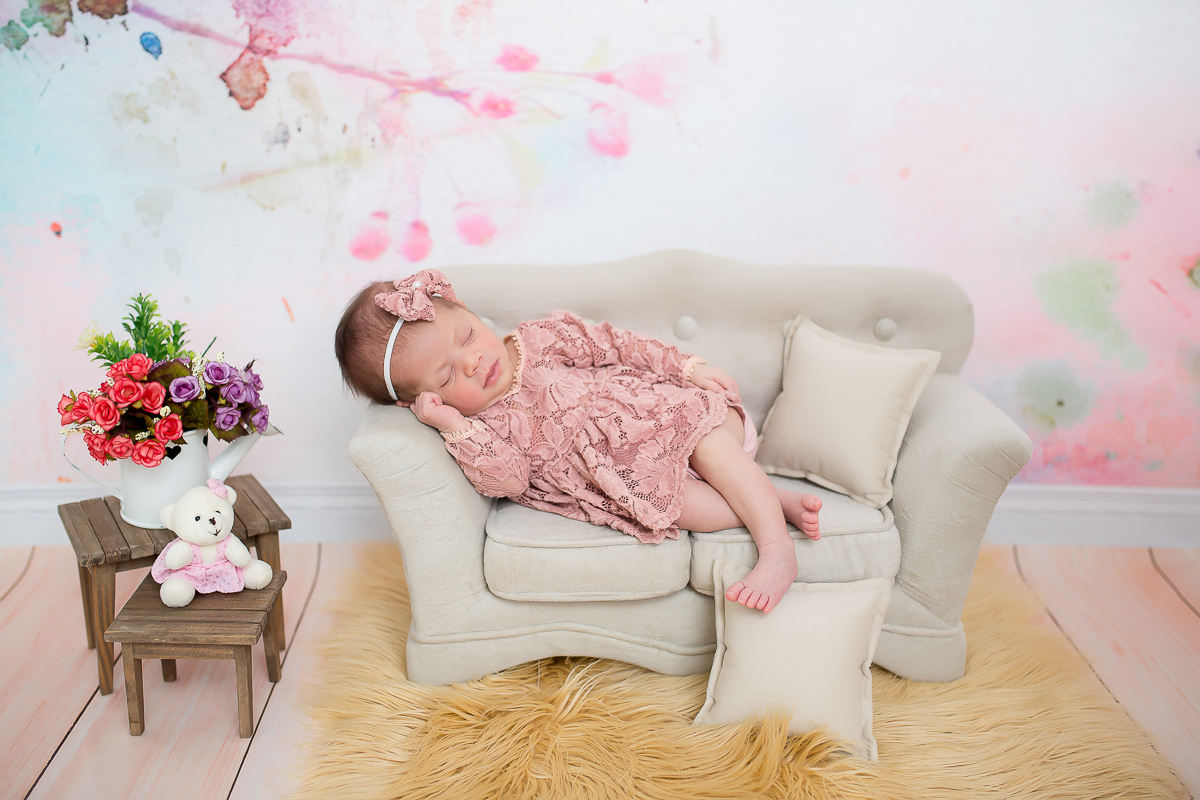 Essa é a Rayra com 12 dias de vida,  uma fofura que fotografamos nos primeiros dias de vida.. 