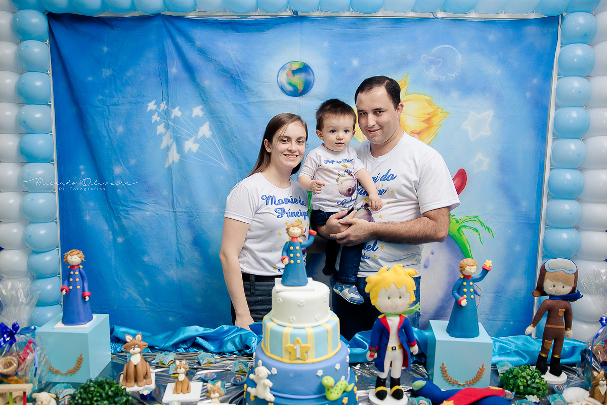 Papai e mamãe com Gabriel