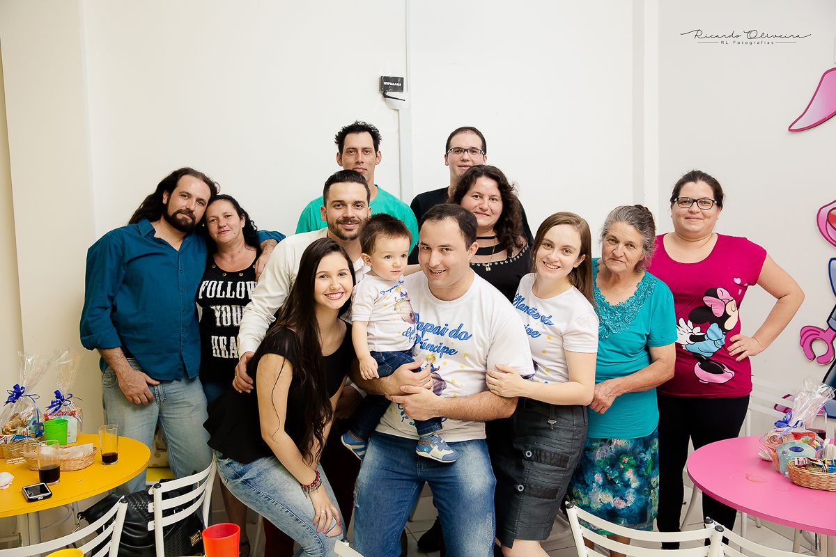 Foto com a família toda