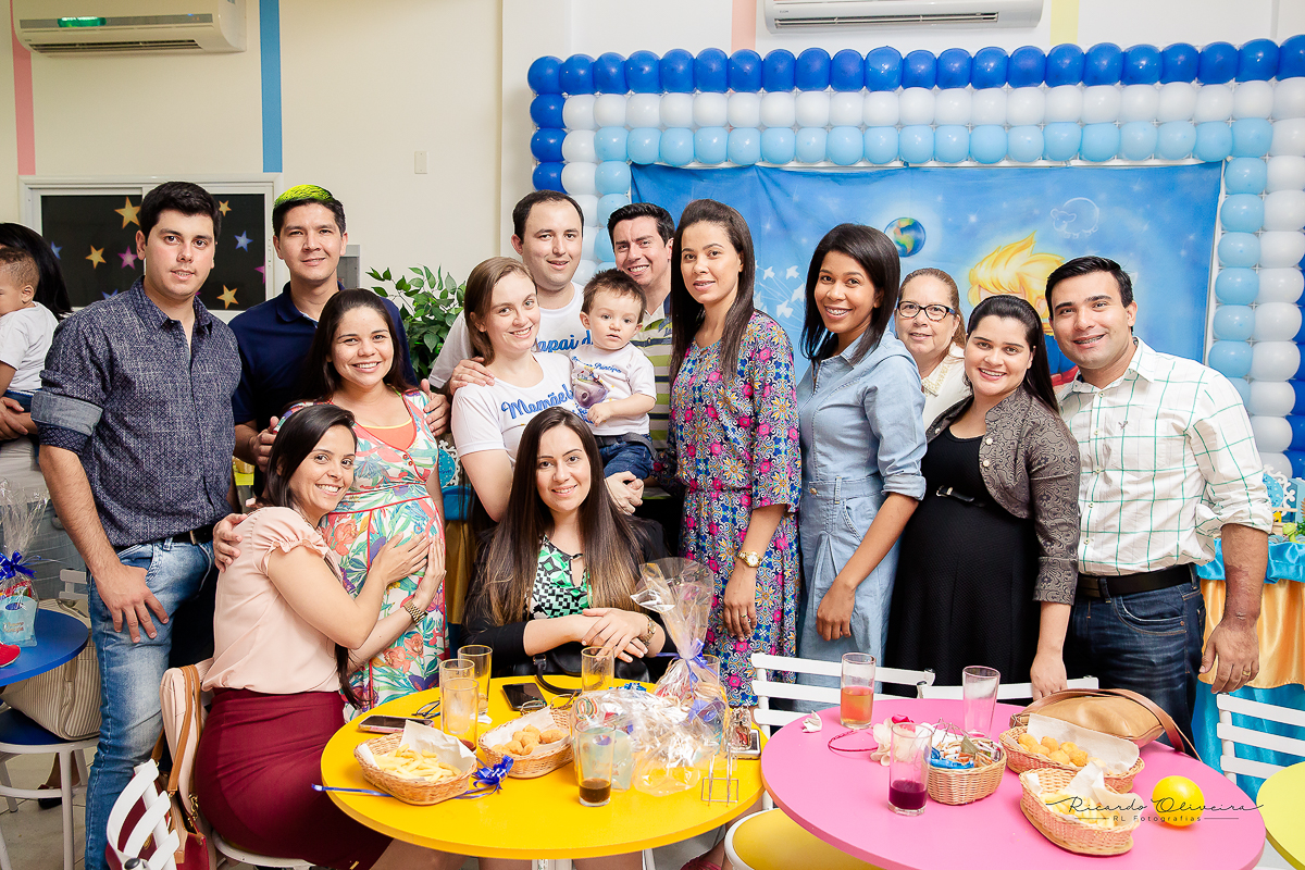 Foto com os convidados