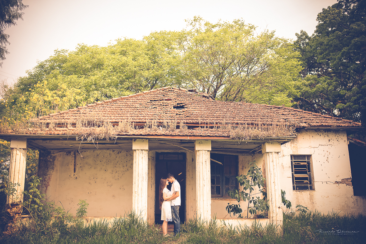 Ensaio em casa velha