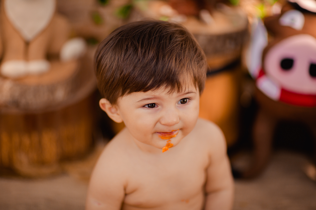 O primeiro aninho do Erick chegou!
E a hora de fazer essa sessão maravilhosa para comemorar também!
O smash the cake é uma delicia...o tema escolhido pelo papai e mamãe foi rei leão e o resultado foi encantador, uma lembrança linda dessa bagunça deliciosa