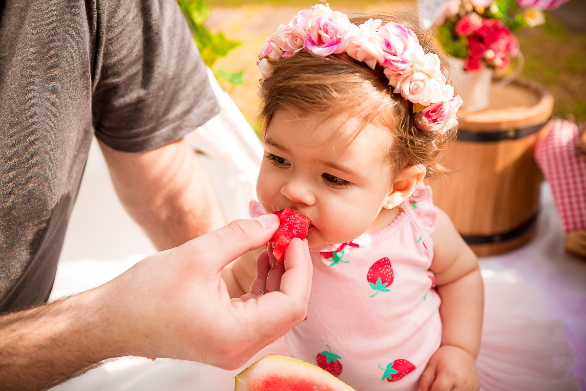 Alice completou seu primeiro aninho, e para registrar essa fase tão linda teve uma deliciosa sessão de smash the fruit... É claro que teve a participação especial do  irmãozinho!! 

Não sei quem se divertiu mais nessa sessão se foi a Alice ou o Vitor