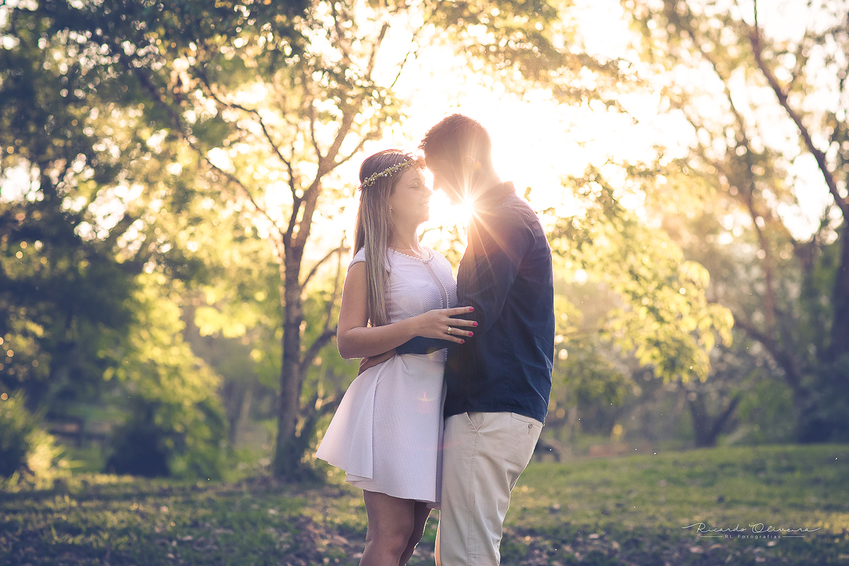 Muita luz entro casal