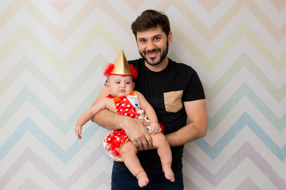 Gabriel 4 meses. palhacinho super fofo 