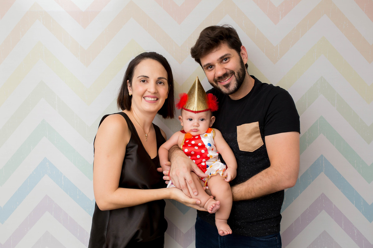 Gabriel 4 meses. palhacinho super fofo 