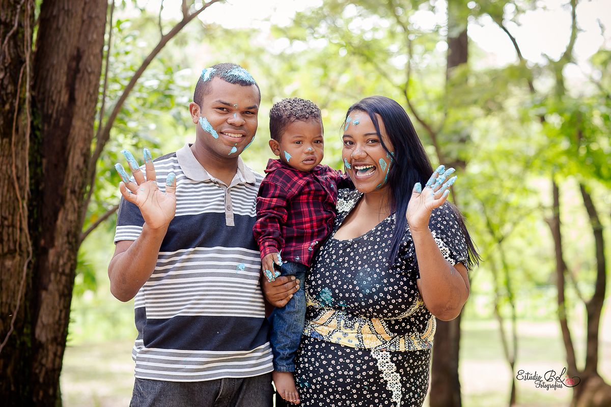fim de bagunça com bolo