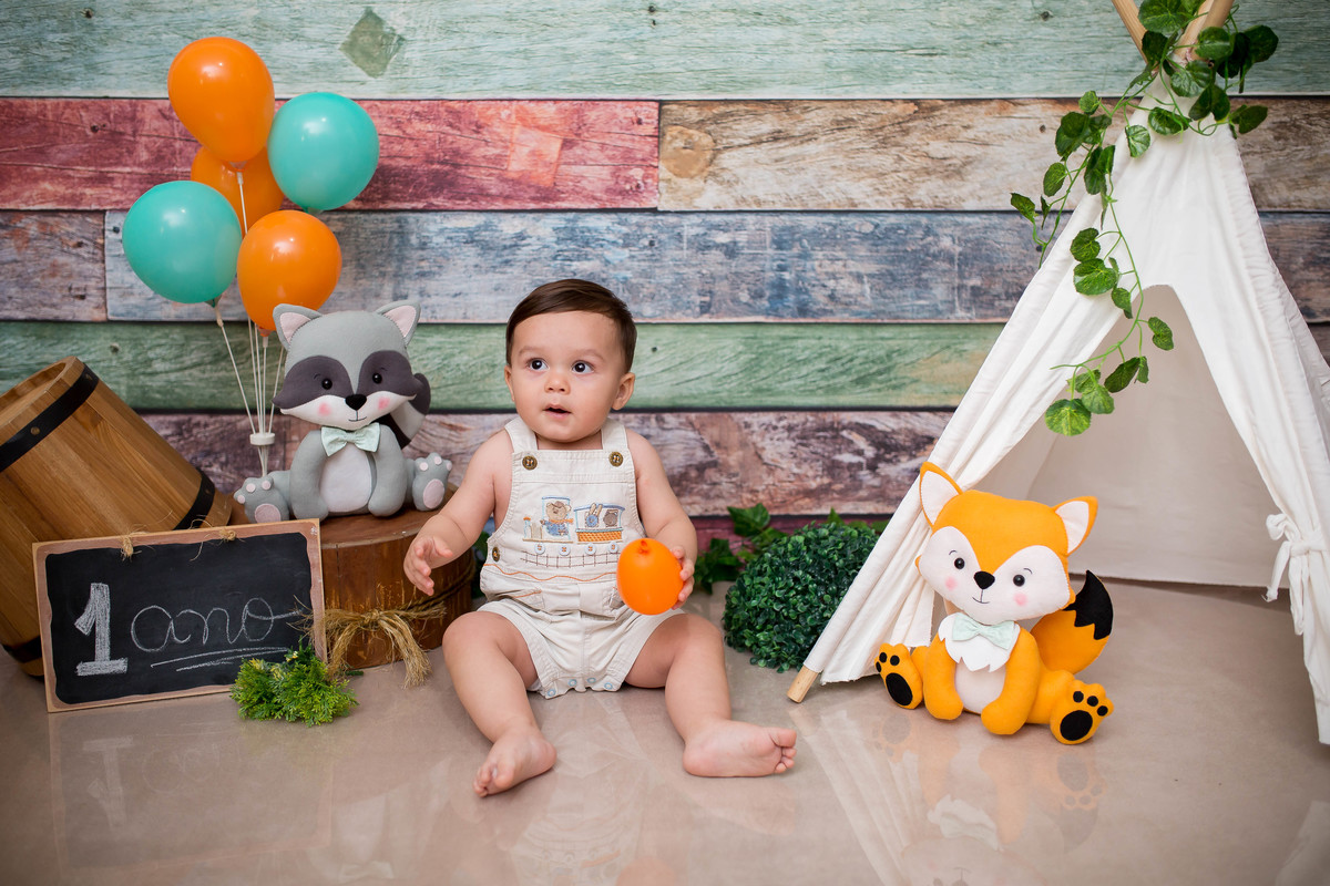 Piscamos e um ano se passou.... e é claro que não podia deixar de registrar o Smash Smash the Cake do pequeno Théo 