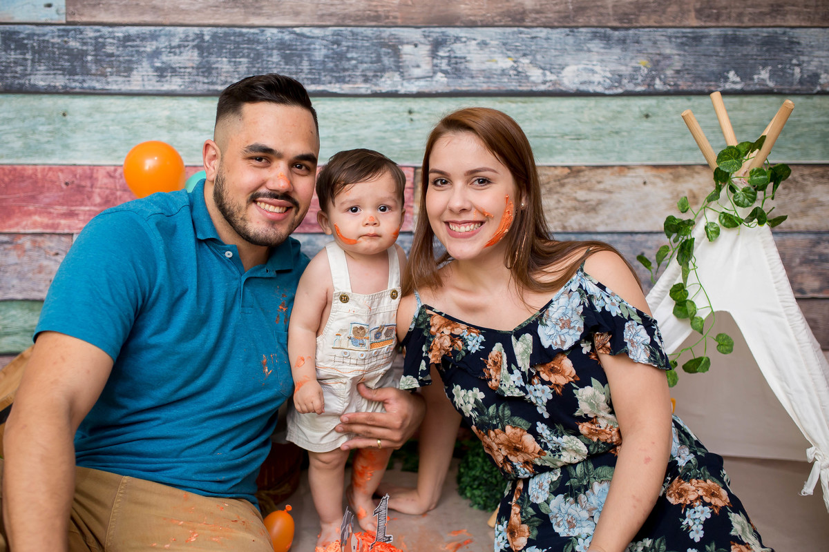 Piscamos e um ano se passou.... e é claro que não podia deixar de registrar o Smash Smash the Cake do pequeno Théo 