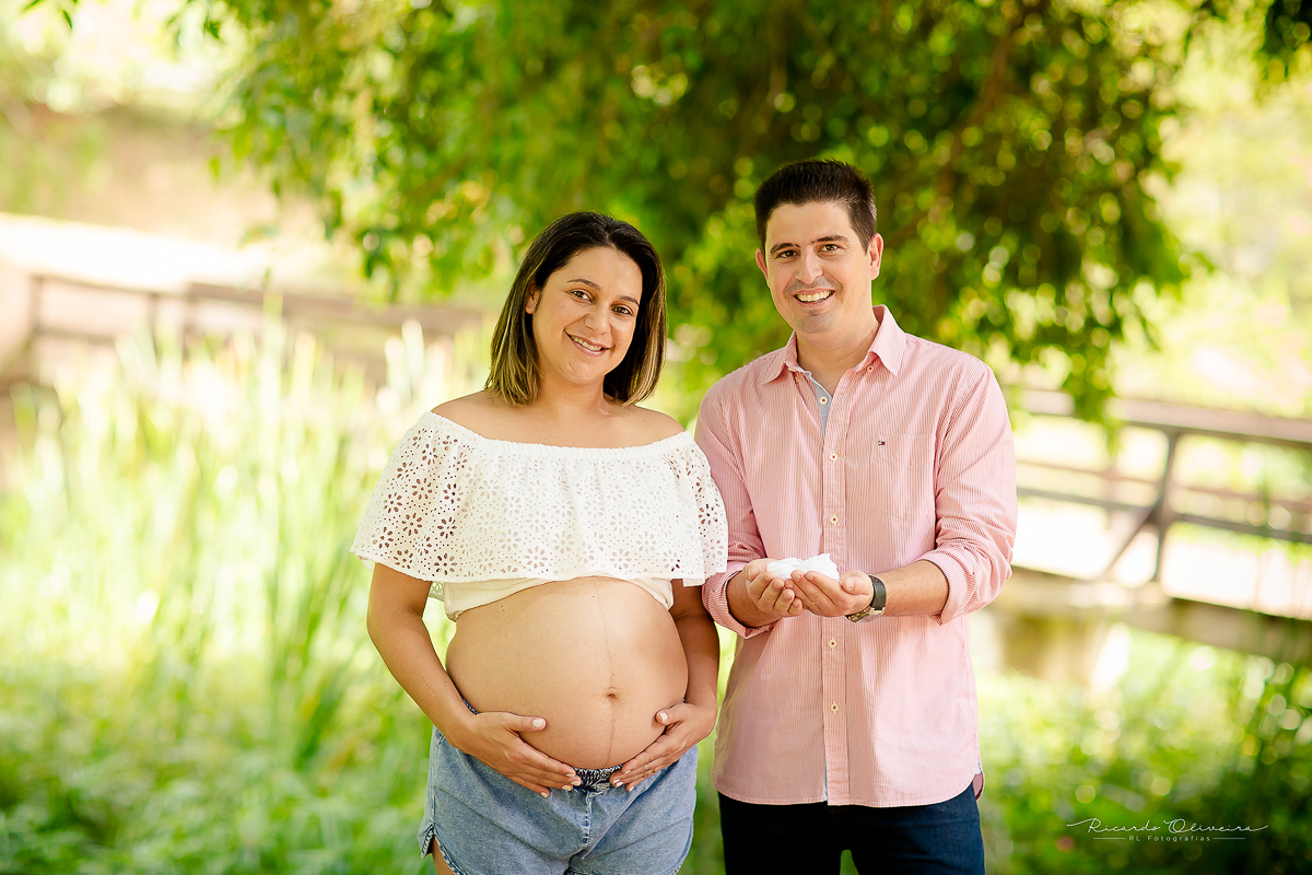 Ensaio gestante, a espera por Helena