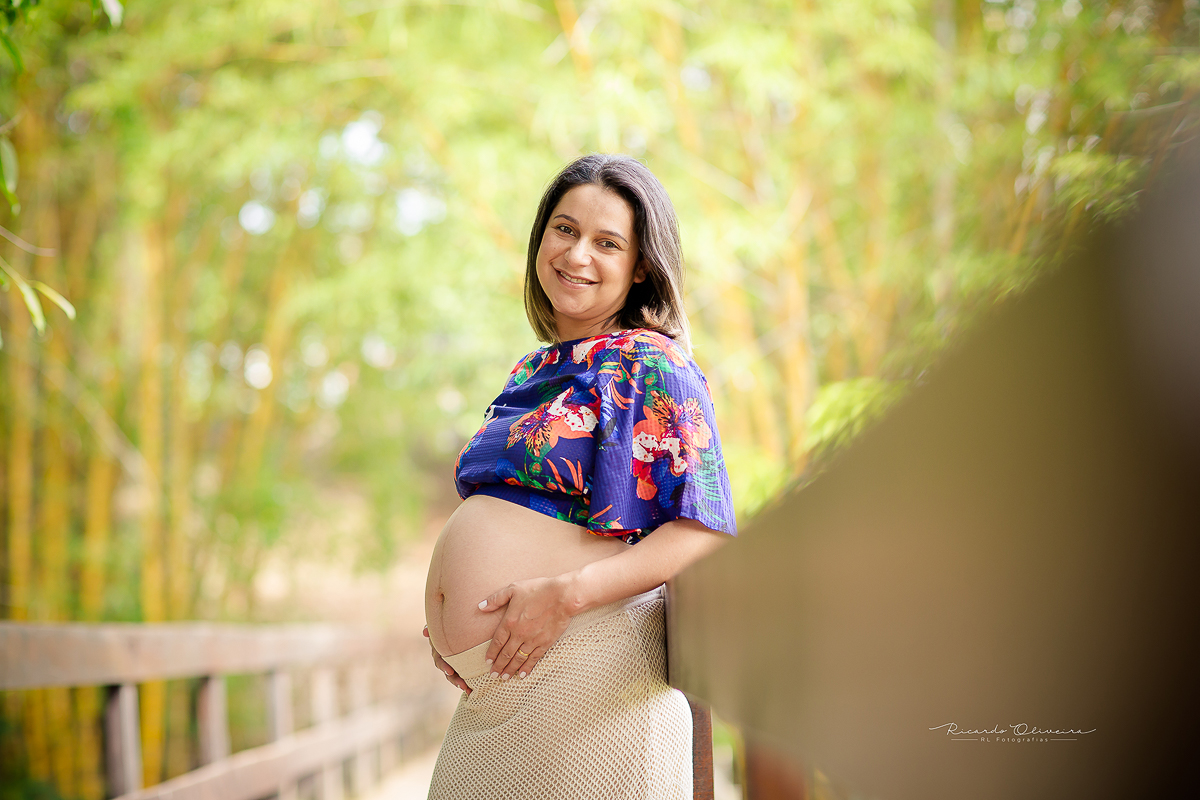 Ensaio gestante, a espera por Helena