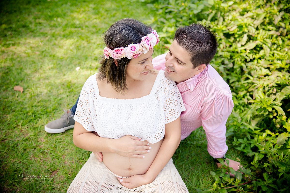 Ensaio gestante, a espera por Helena