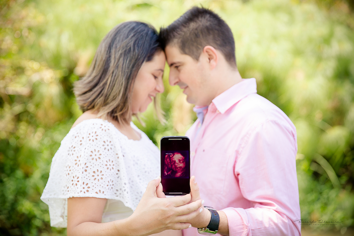 Ensaio gestante, a espera por Helena