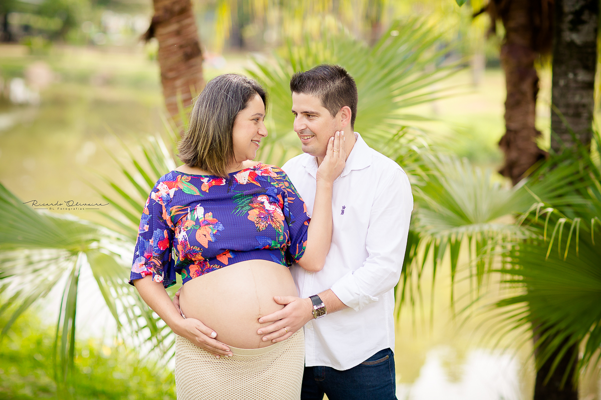 Ensaio gestante, a espera por Helena