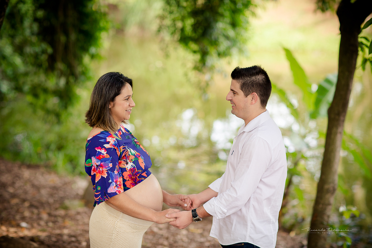 Ensaio gestante, a espera por Helena