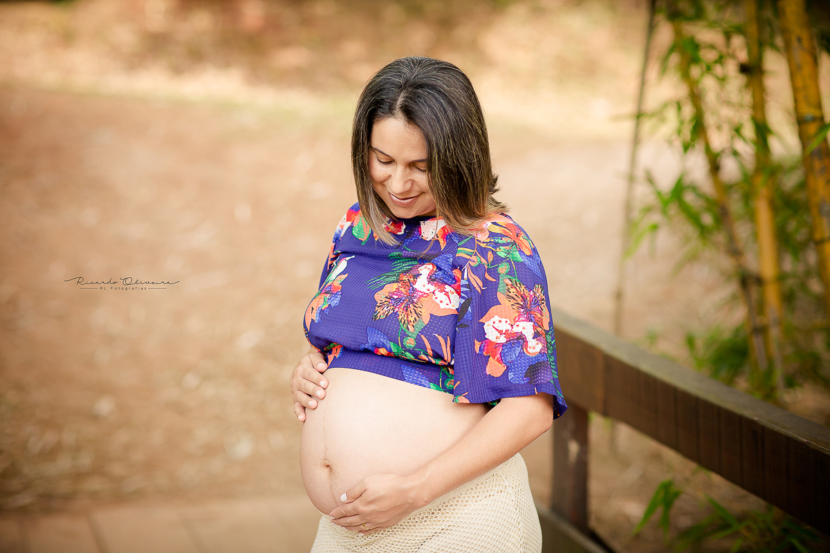 Ensaio gestante, a espera por Helena