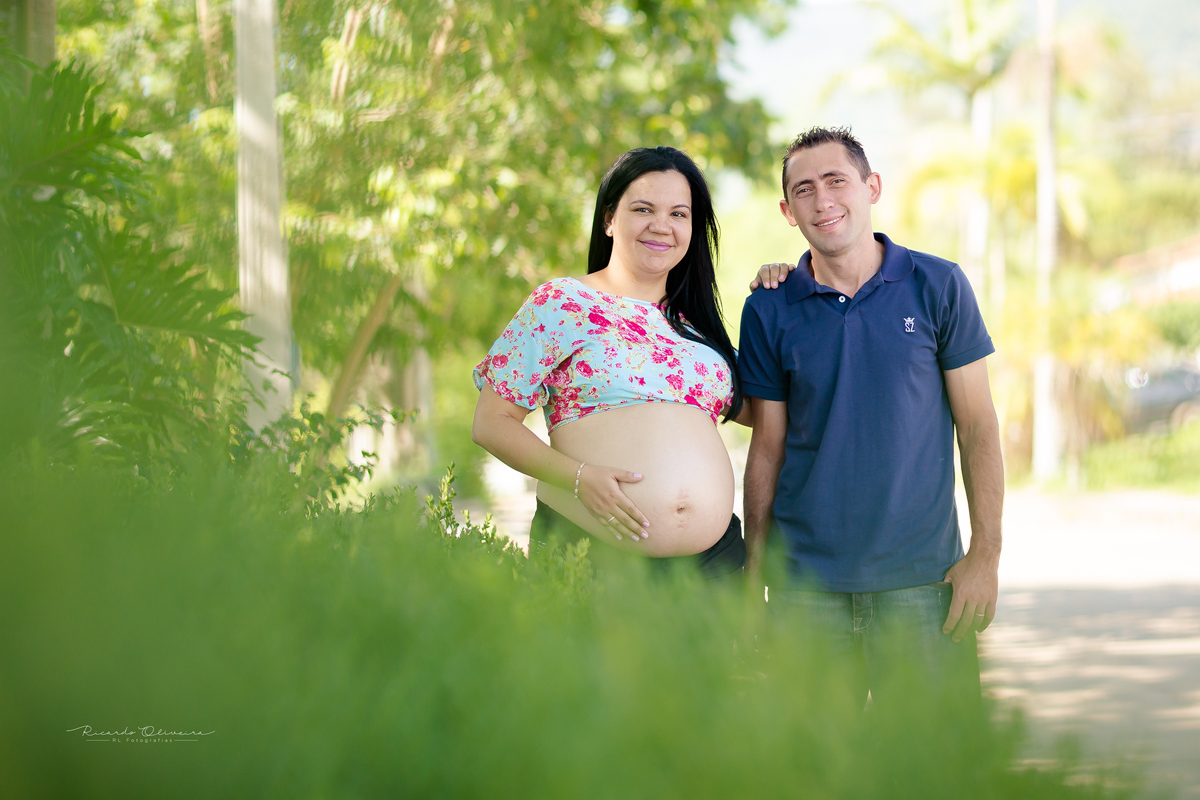 Ensaio gestante na fazenda ipanema