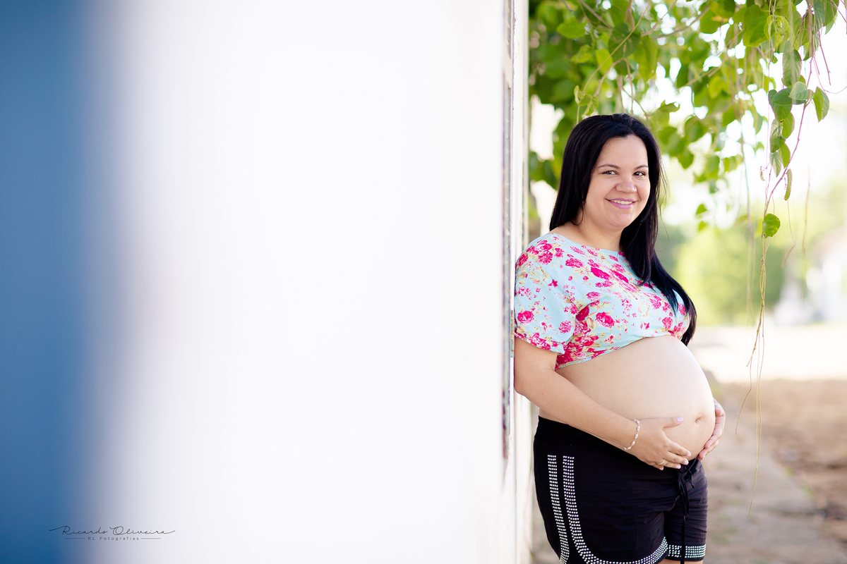 Ensaio gestante na fazenda ipanema