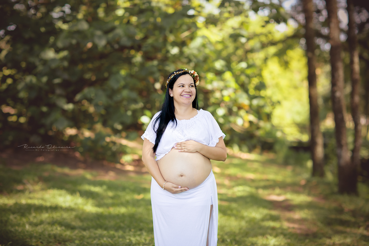 Ensaio gestante na fazenda ipanema