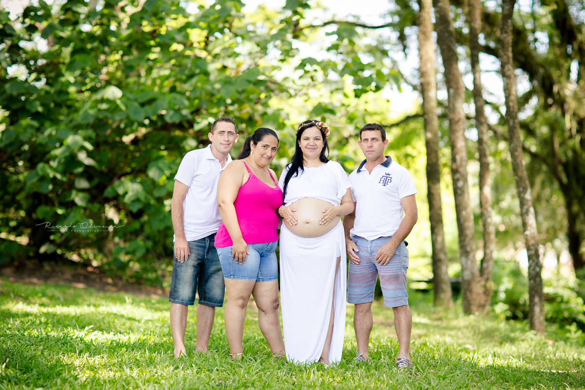 Os avós também;em participaram do ensaio