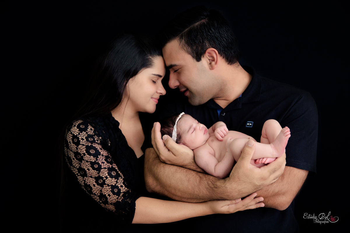 Papais orgulhosos pela filha linda