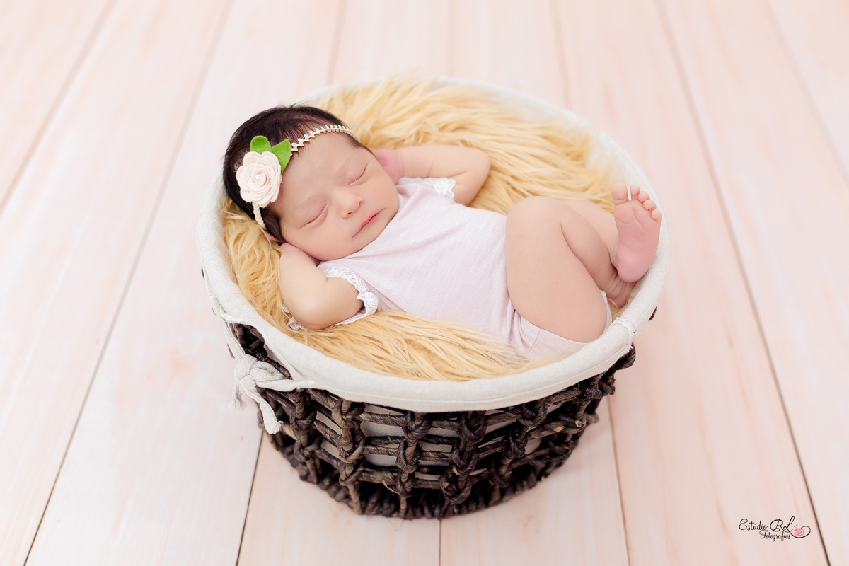 Olha a pose que a Helena a pose que a Helena fez no cestinho