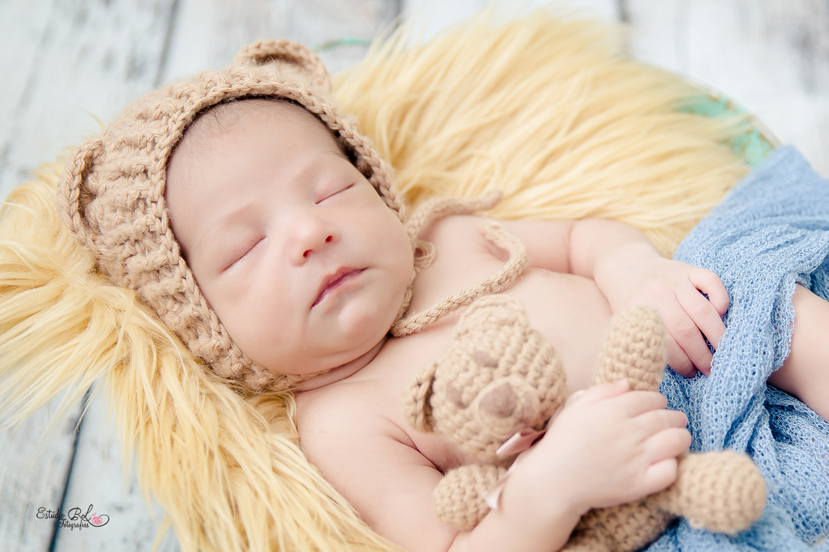 Théo amou o ursinho