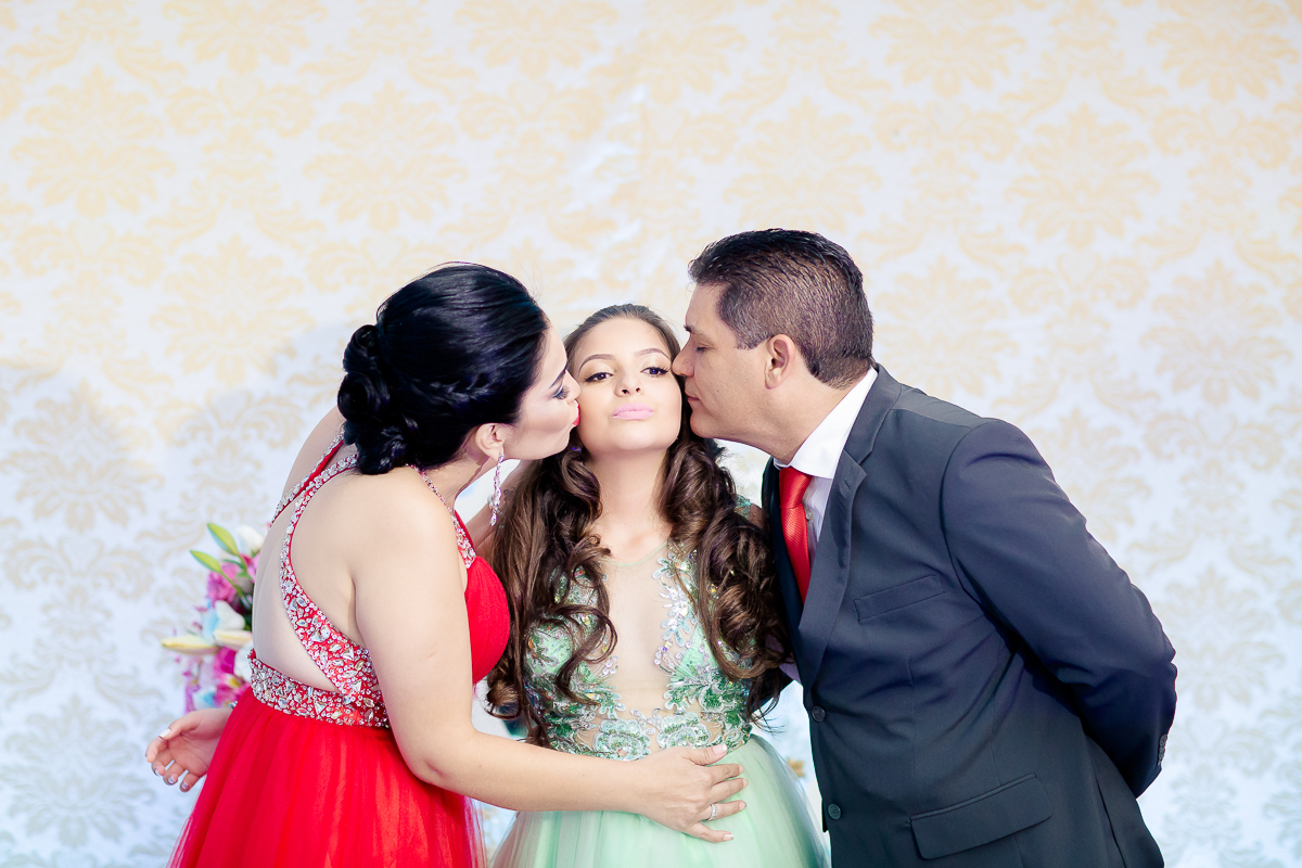 Mamãe e a filha debutante