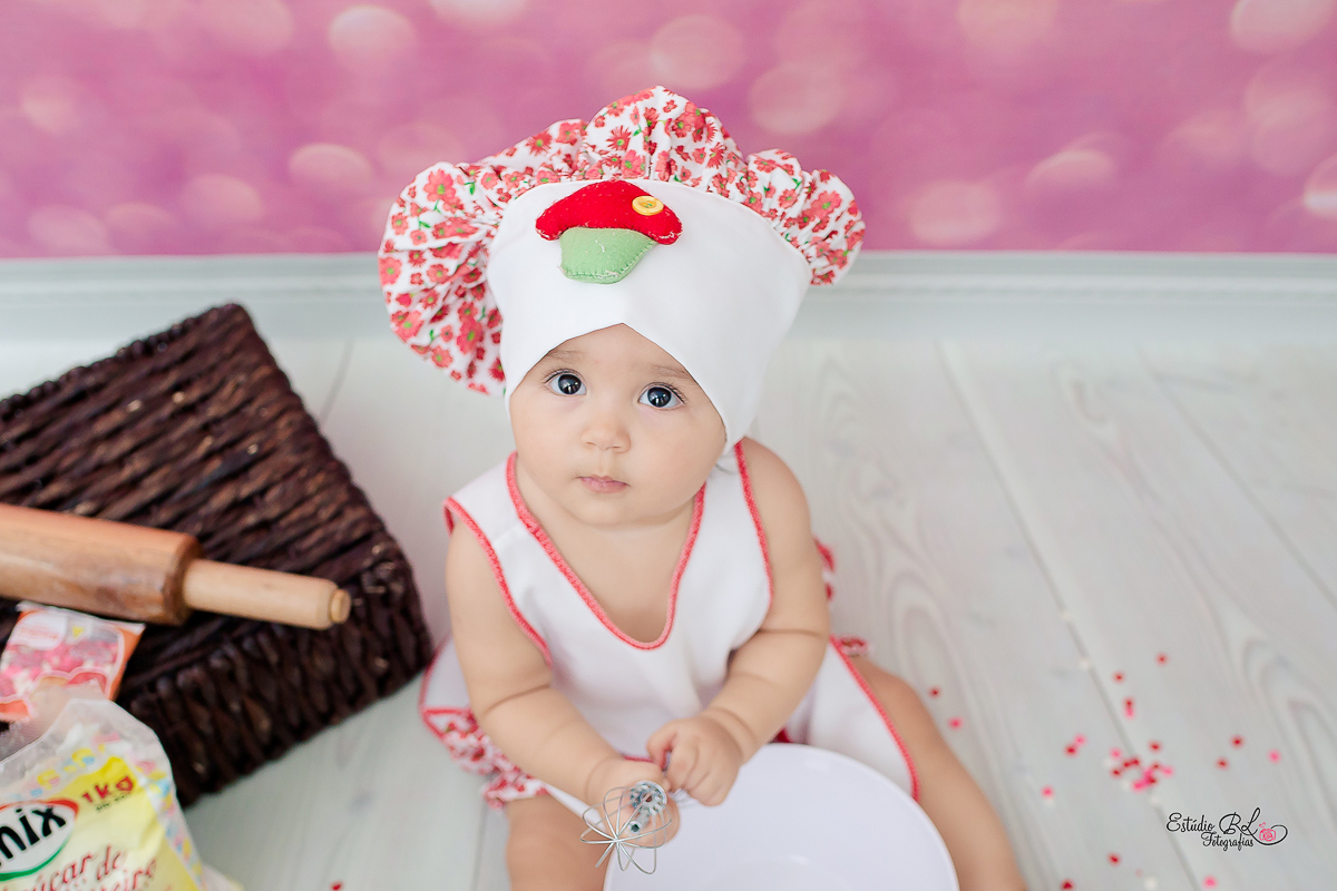 Ensaio do acompanhamento da Julia de 9 meses