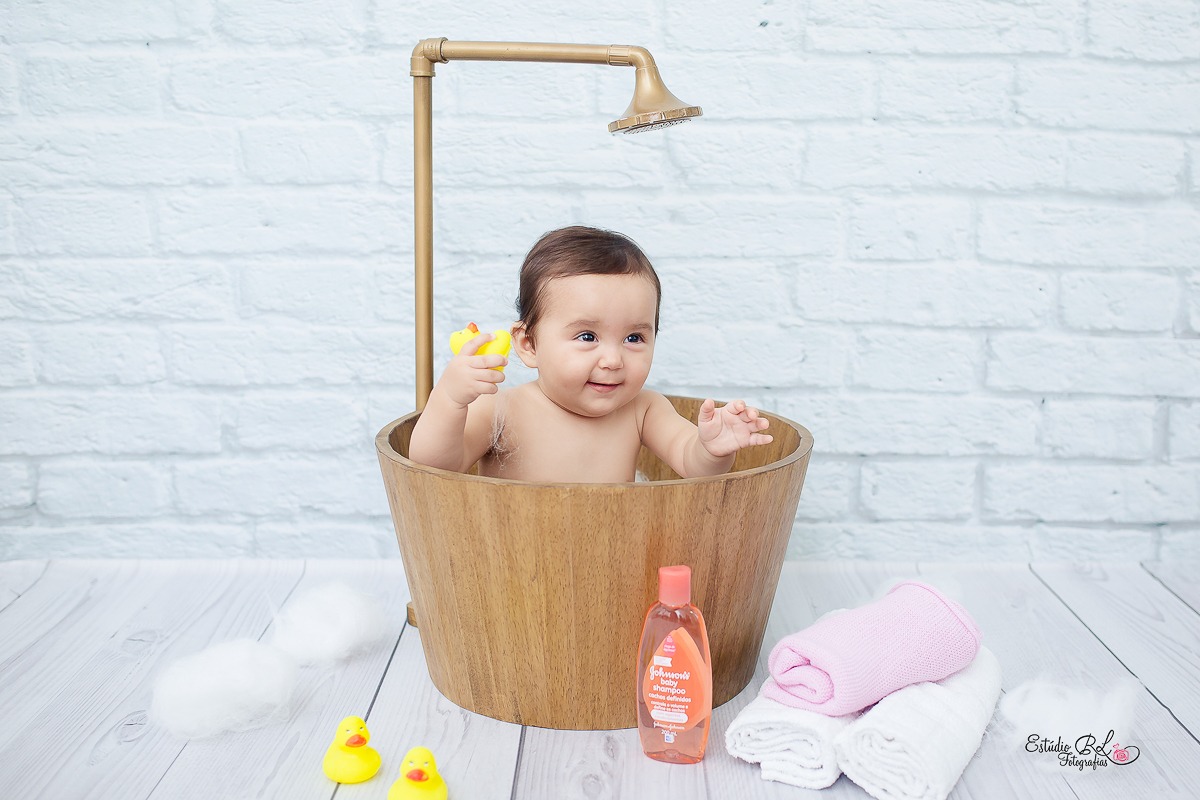 Ensaio do acompanhamento da Julia de 9 meses