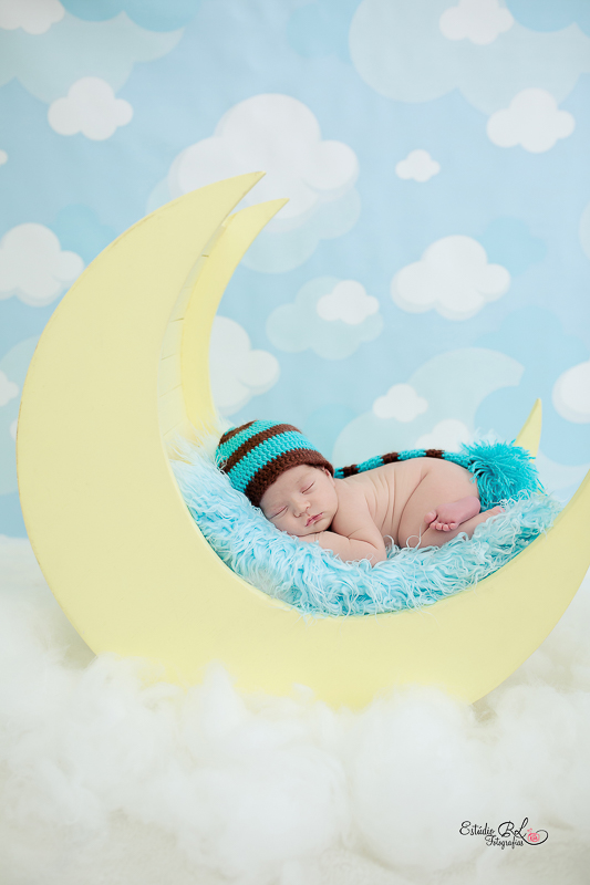 tema da lua, fica muito lindo com os bebês