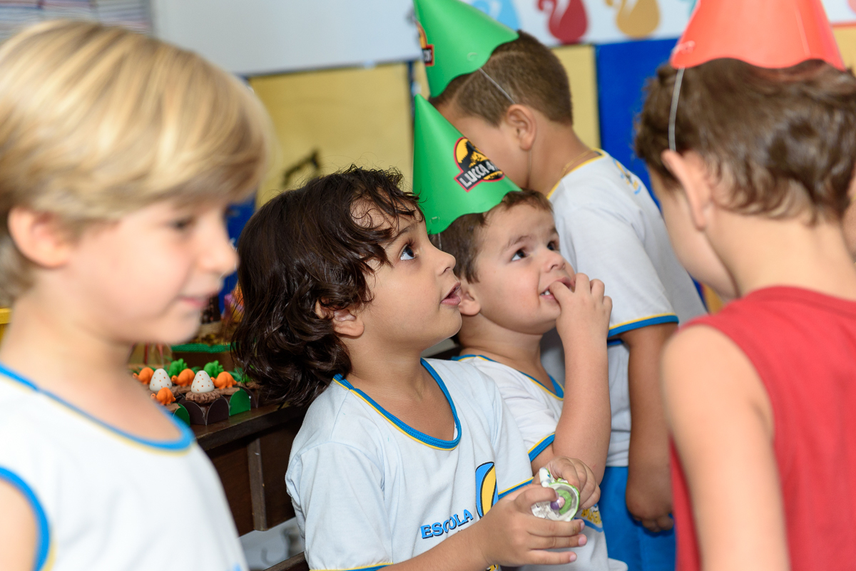 prestando atenção na esocola