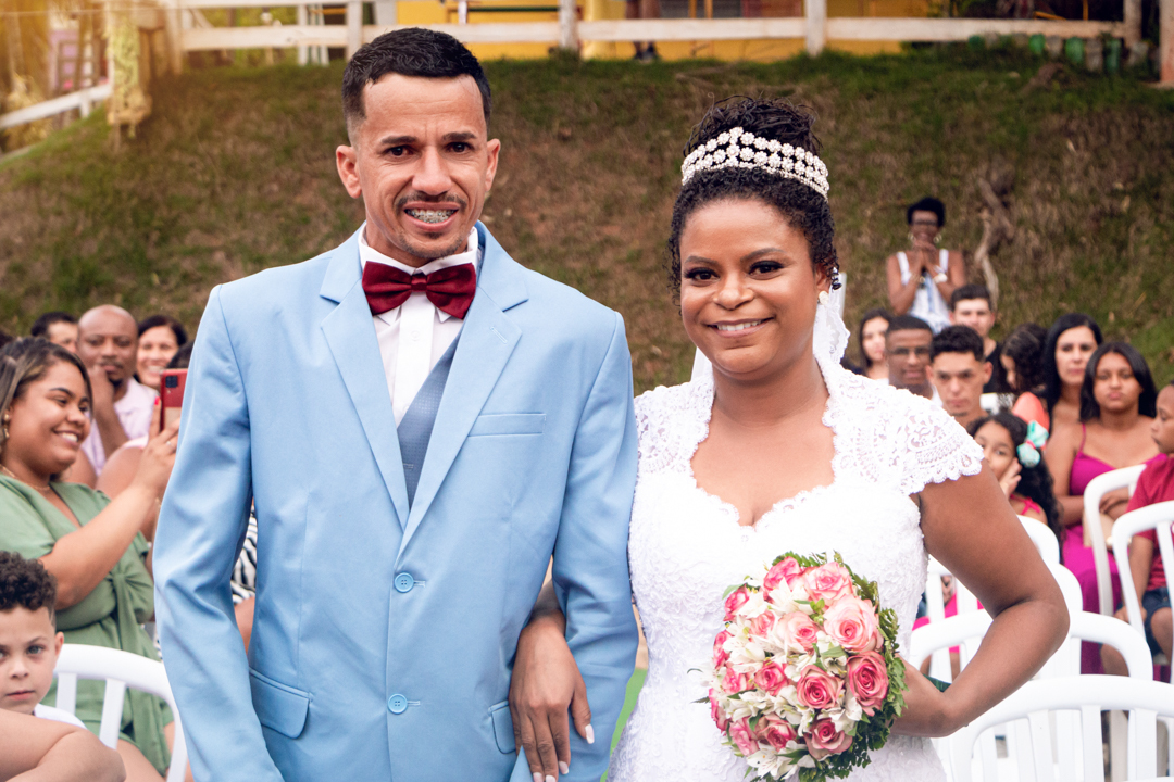 noivo noiva terno buque vestido casamento sitio Três Corações - MG 