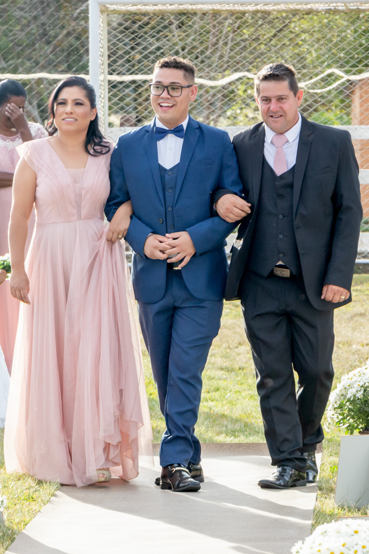 mae noivo pai sitio casamento  Três Corações - MG