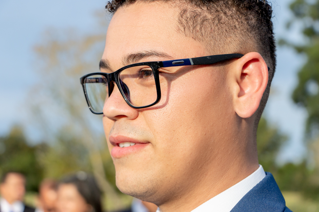 reação noivo ao ver noiva casamento sitio mãe pai noiva vestido carro casamento sitio  Três Corações - MG